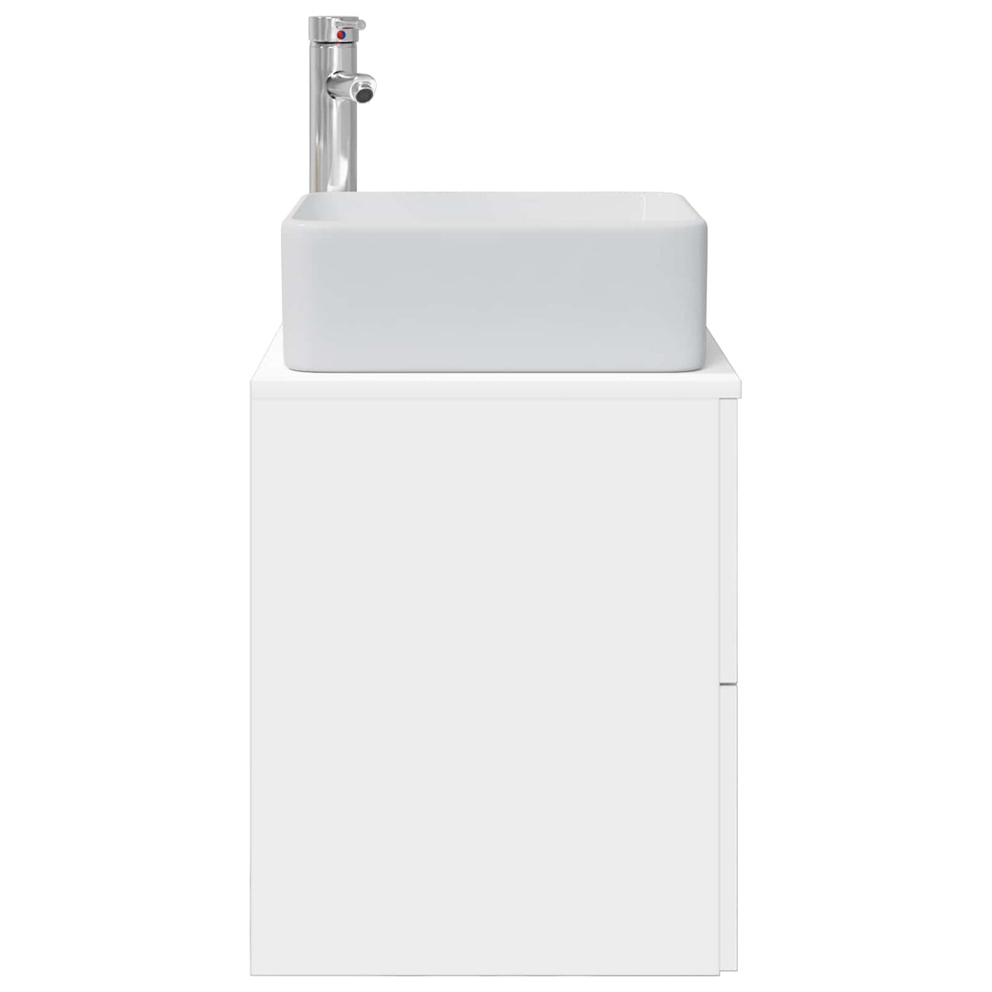 Mobile Lavabo da Parete Bianco 53 x 34,5 x 63 cm | homemem39