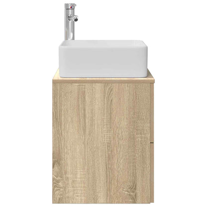 Mobile Lavabo da Parete Rovere Sonoma 53 x 34,5 x 63 cm