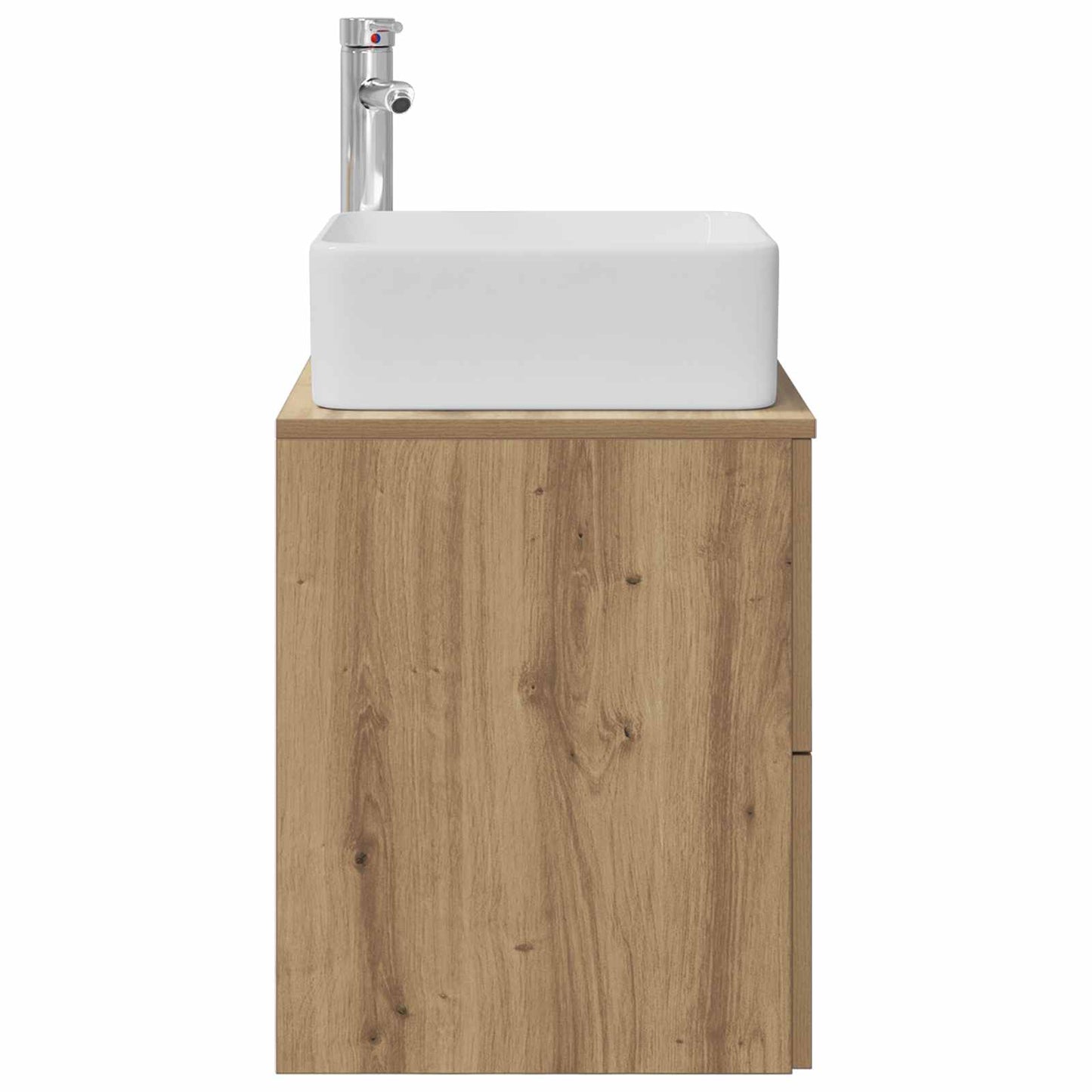 Mobile Lavabo da Parete Rovere Artigianale 53 x 34,5 x 63 cm | homemem39