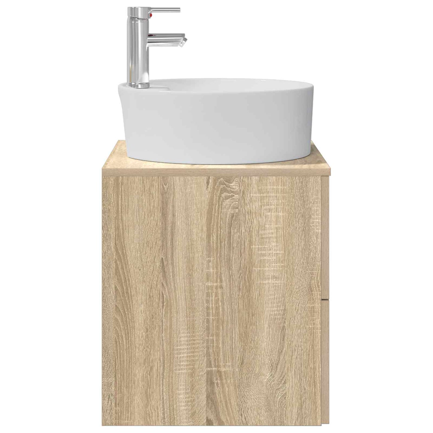 Mobile Lavabo da Parete Rovere Sonoma 49,5 x 44,5 x 65 cm | homemem39