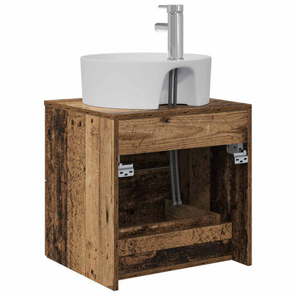 Mobile Lavabo da Parete Legno antico 49,5 x 44,5 x 65 cm | homemem39