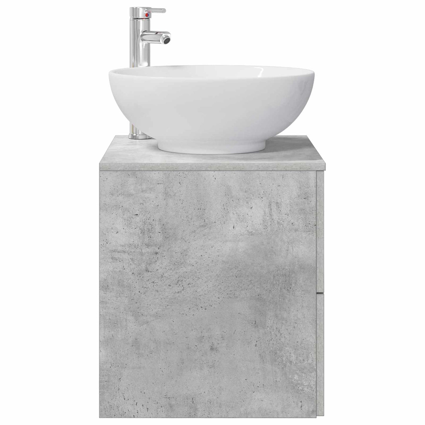 Mobile Lavabo da Parete Grigio Cemento 49,5 x 44,5 x 66,5 cm | homemem39