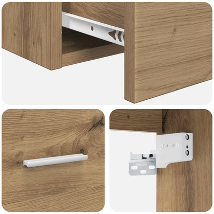 Mobile Lavabo da Parete Rovere Artigianale | homemem39