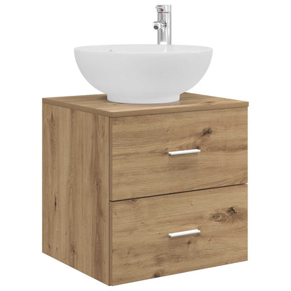 Mobile Lavabo da Parete Rovere Artigianale | homemem39