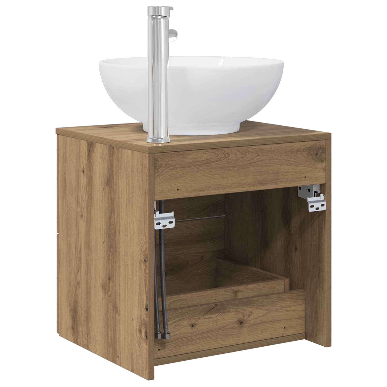 Mobile Lavabo da Parete Rovere Artigianale | homemem39