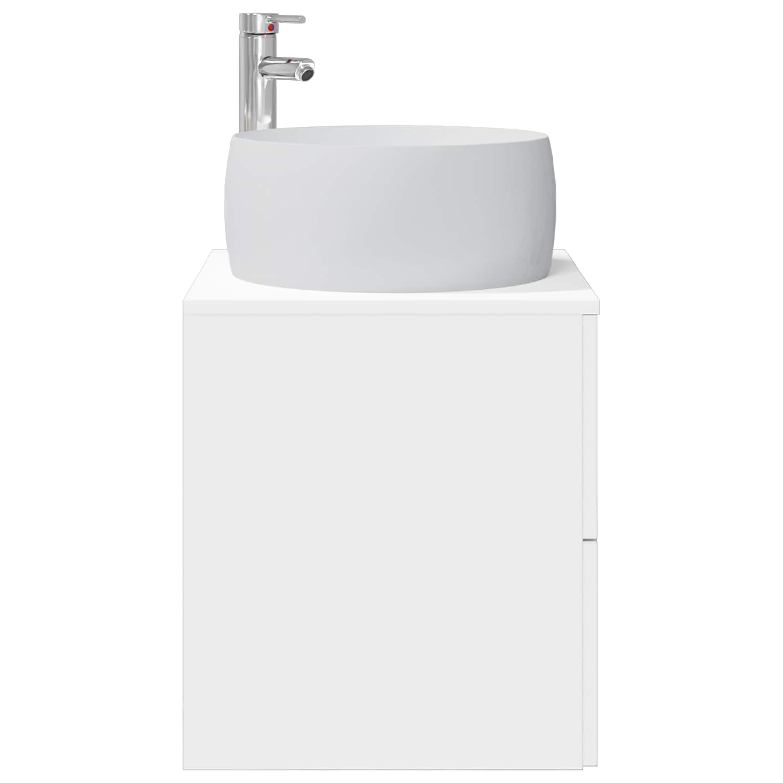 Mobile Lavabo da Parete Bianco 49,5 x 44,5 x 66 cm | homemem39