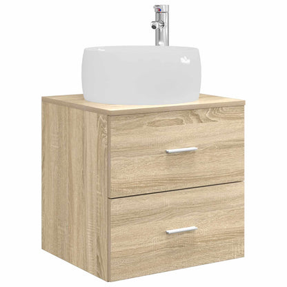 Mobile Lavabo da Parete Rovere Sonoma 49,5 x 44,5 x 66 cm | homemem39