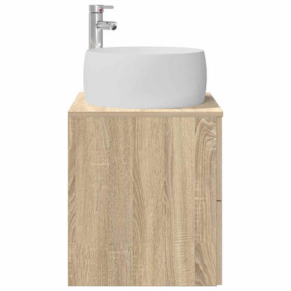 Mobile Lavabo da Parete Rovere Sonoma 49,5 x 44,5 x 66 cm | homemem39