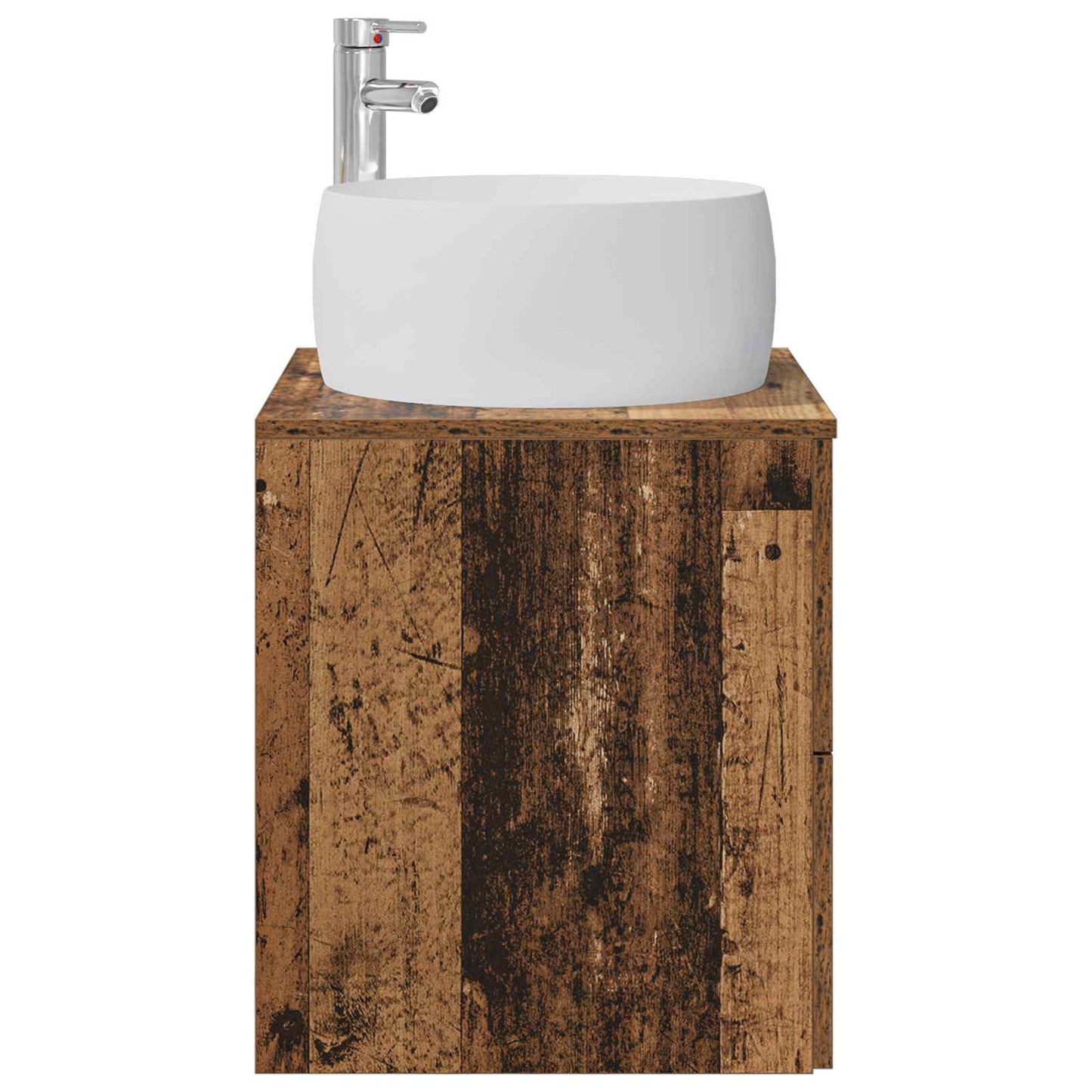 Mobile Lavabo da Parete Legno antico 49,5 x 44,5 x 66 cm | homemem39