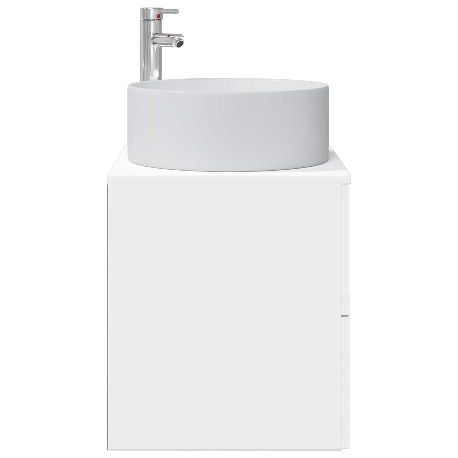 Mobile Lavabo da Parete Bianco 49,5 x 44,5 x 65,5 cm | homemem39