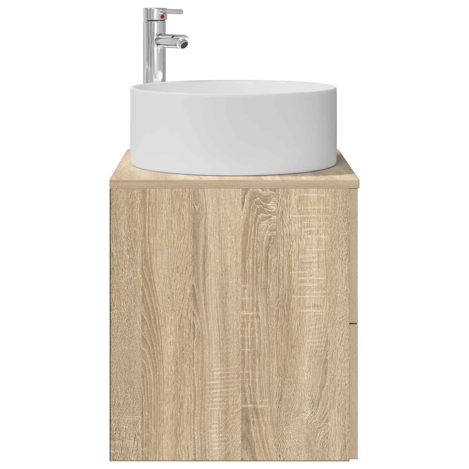 Mobile Lavabo da Parete Rovere Sonoma 49,5 x 44,5 x 65,5 cm | homemem39