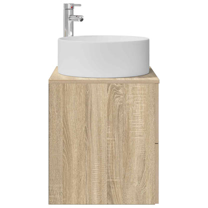 Mobile Lavabo da Parete Rovere Sonoma 49,5 x 44,5 x 65,5 cm | homemem39