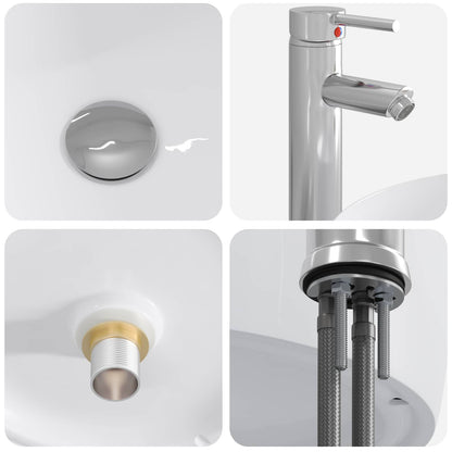 Mobile Lavabo da Parete Rovere Artigianale | homemem39