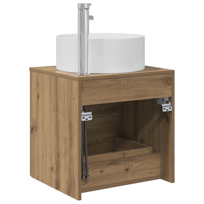Mobile Lavabo da Parete Rovere Artigianale | homemem39