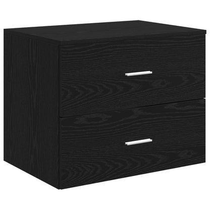Mobile da Bagno da Muro Rovere Nero 62,5 x 44,5 x 50 cm | homemem39