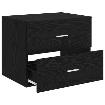 Mobile da Bagno da Muro Rovere Nero 62,5 x 44,5 x 50 cm | homemem39