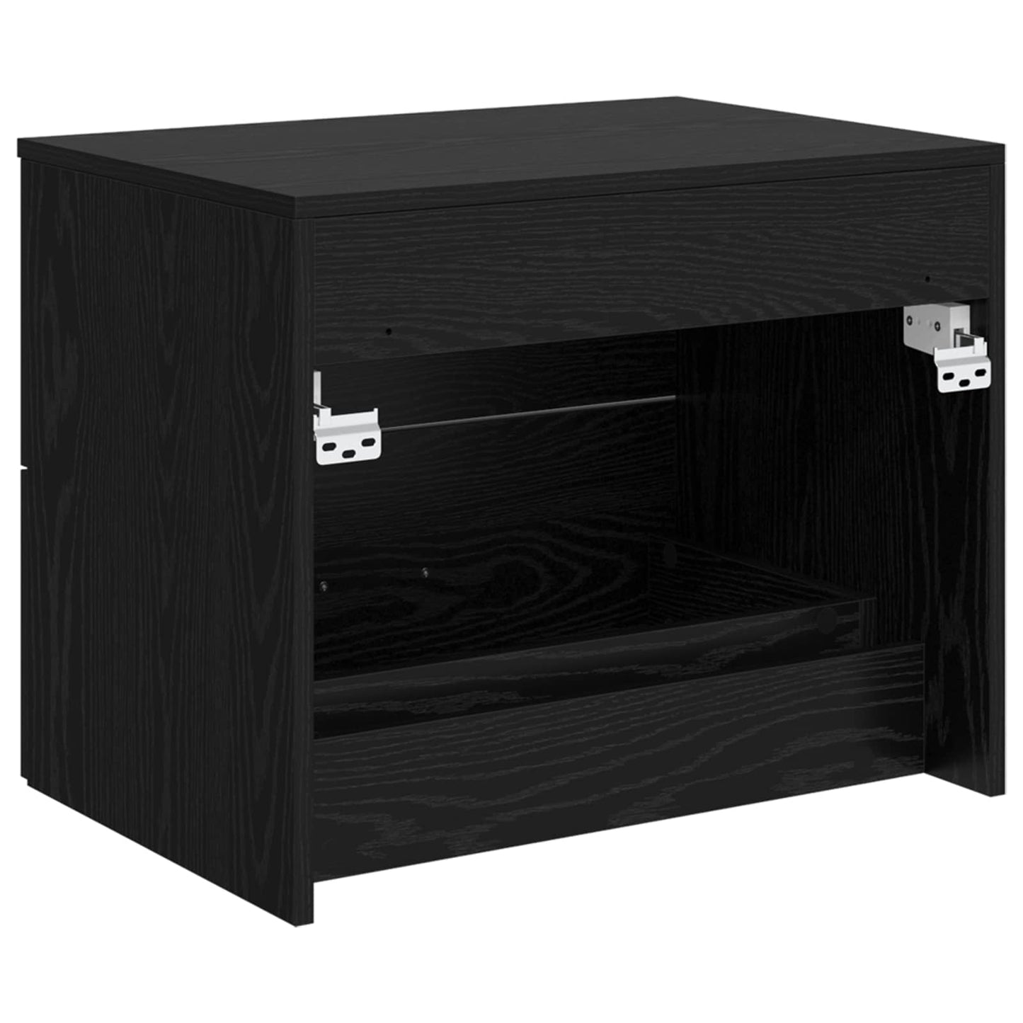 Mobile da Bagno da Muro Rovere Nero 62,5 x 44,5 x 50 cm | homemem39