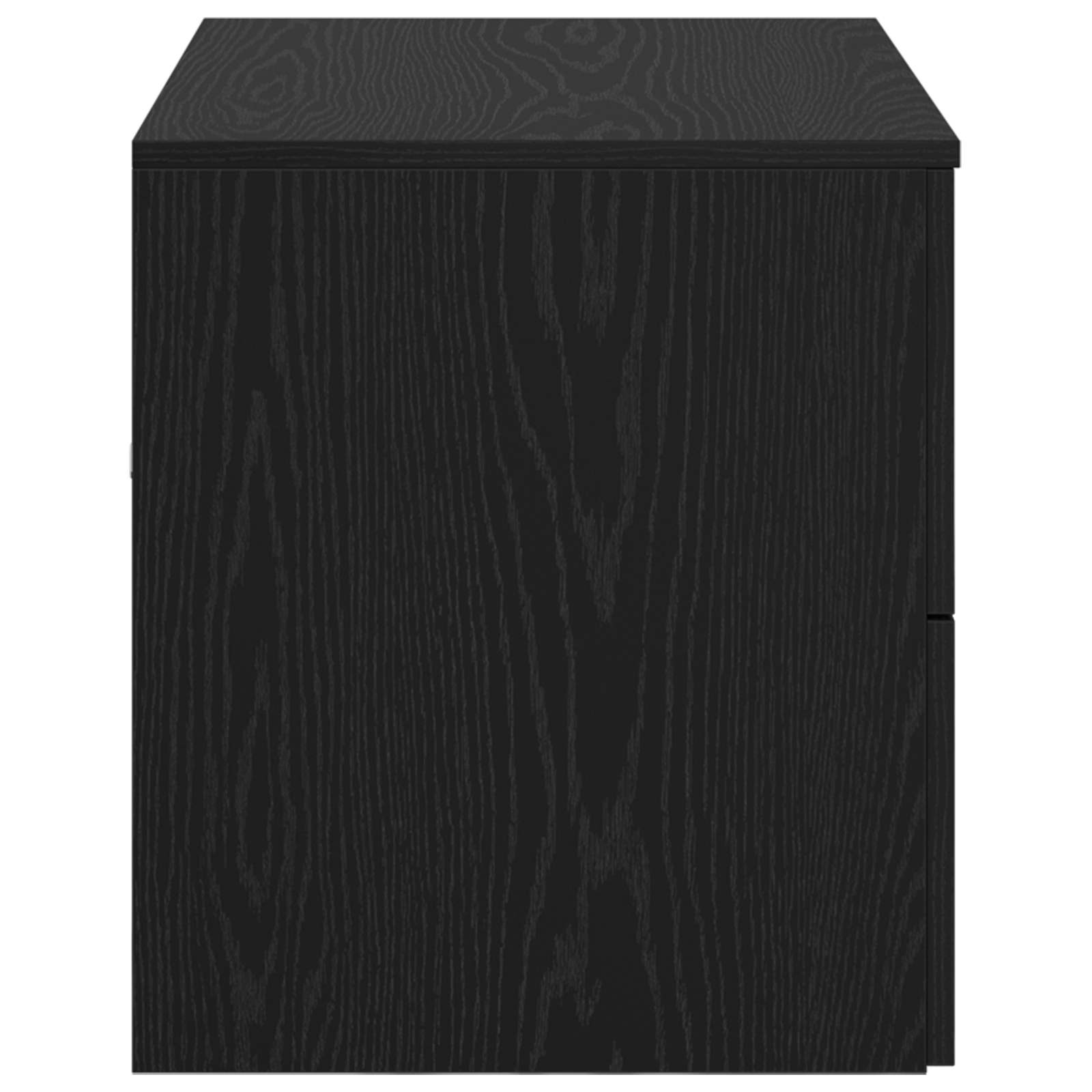 Mobile da Bagno da Muro Rovere Nero 62,5 x 44,5 x 50 cm | homemem39