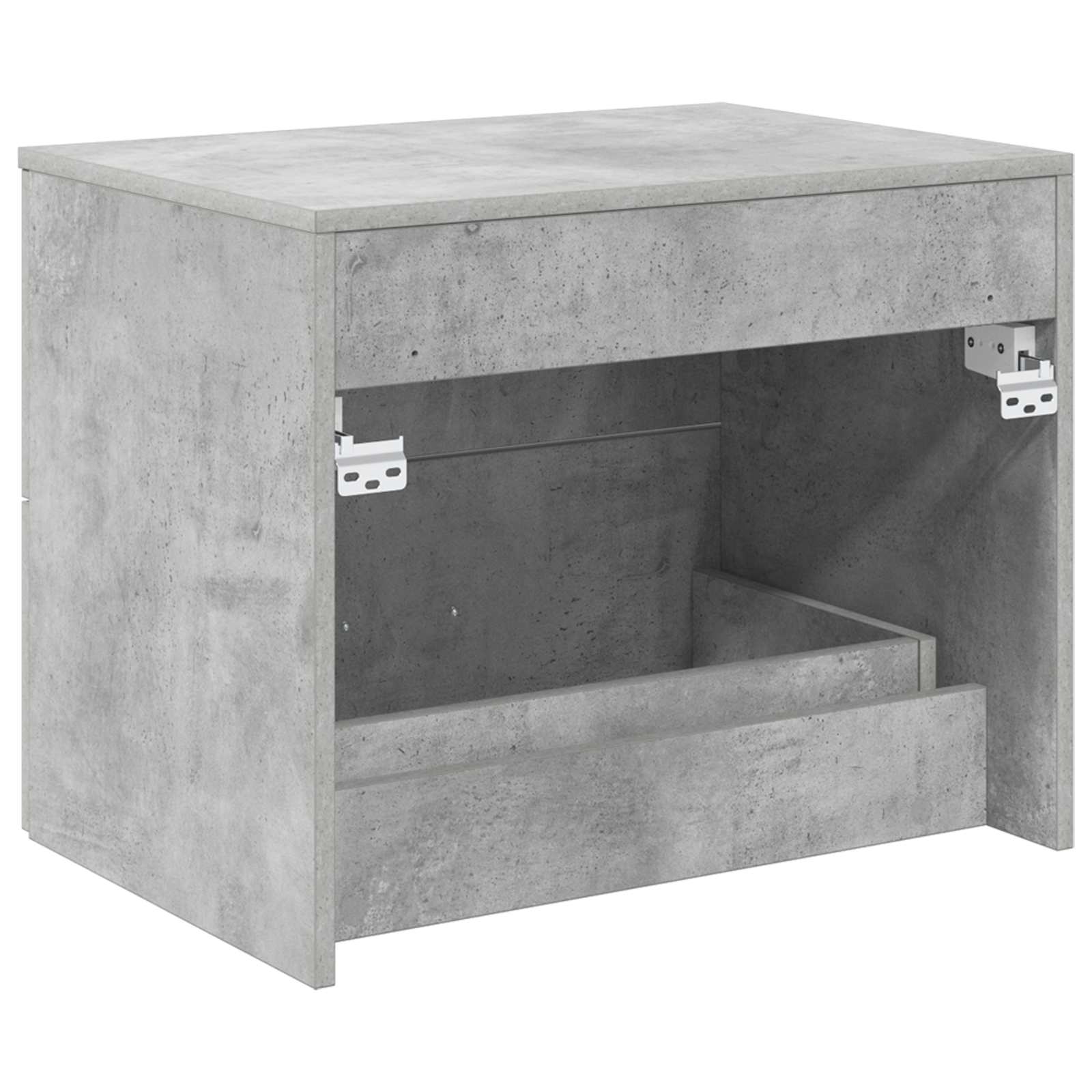 Mobile da Bagno da Muro Grigio Cemento 62,5 x 44,5 x 50 cm | homemem39