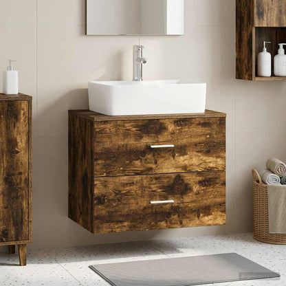Mobile da Bagno da Muro Rovere Fumo 62,5 x 44,5 x 50 cm | homemem39