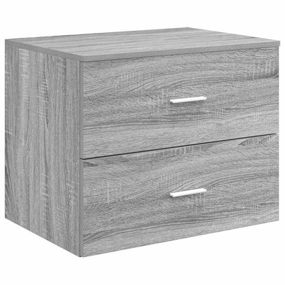 Mobile da Bagno da Muro Sonoma grigio 62,5 x 44,5 x 50 cm | homemem39