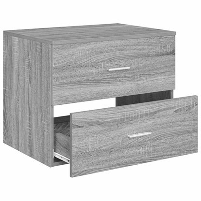 Mobile da Bagno da Muro Sonoma grigio 62,5 x 44,5 x 50 cm | homemem39