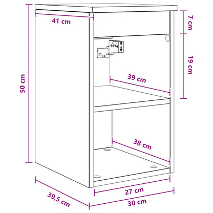 Armadio Bagno In-between Rovere Sonoma 30 x 35 x 50 cm | homemem39