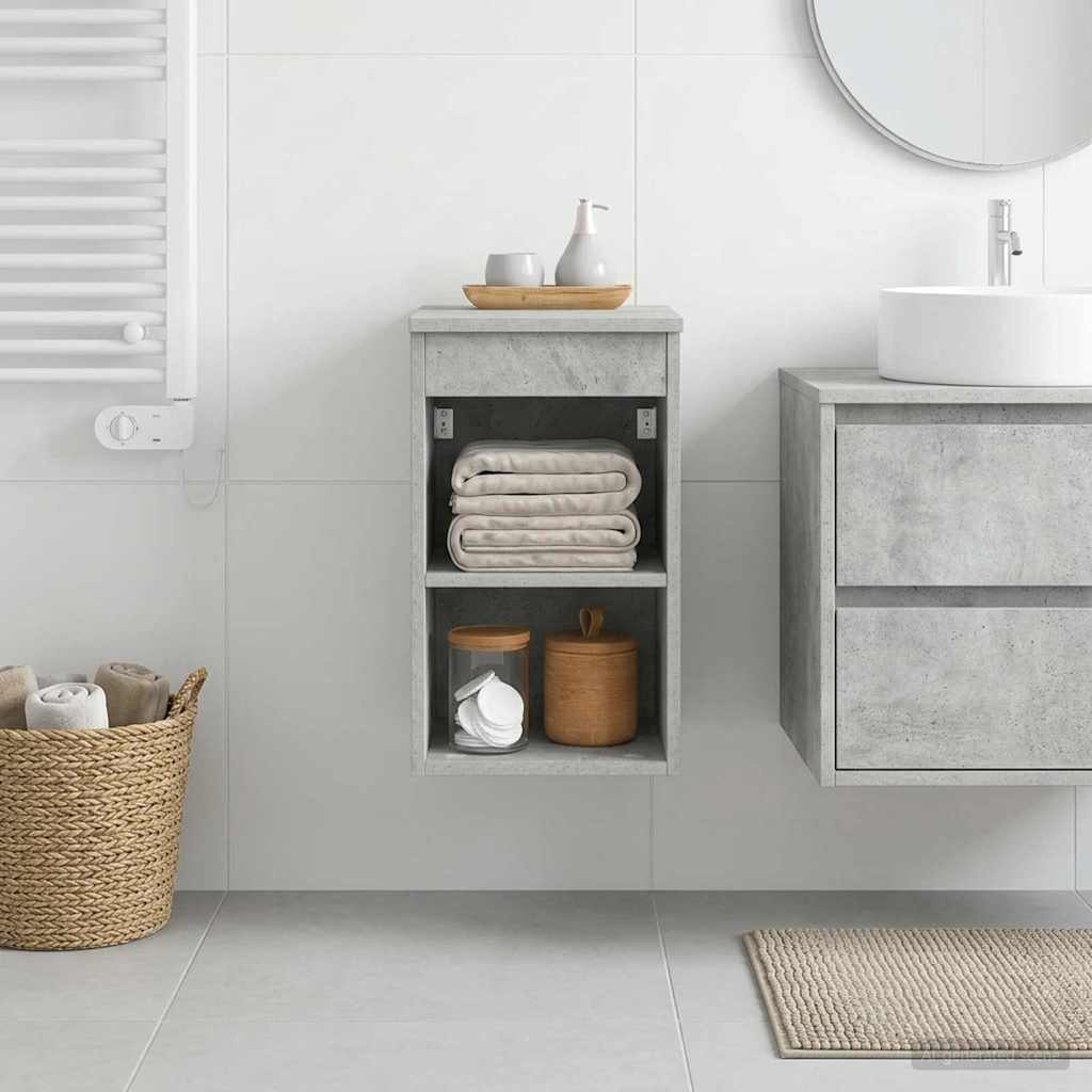 Armadio Bagno In-between Grigio Cemento 30 x 35 x 50 cm | homemem39