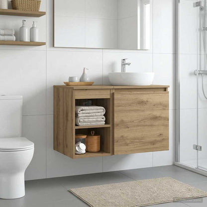 Armadio Bagno In-between Rovere Artigianale 30 x 35 x 50 cm | homemem39
