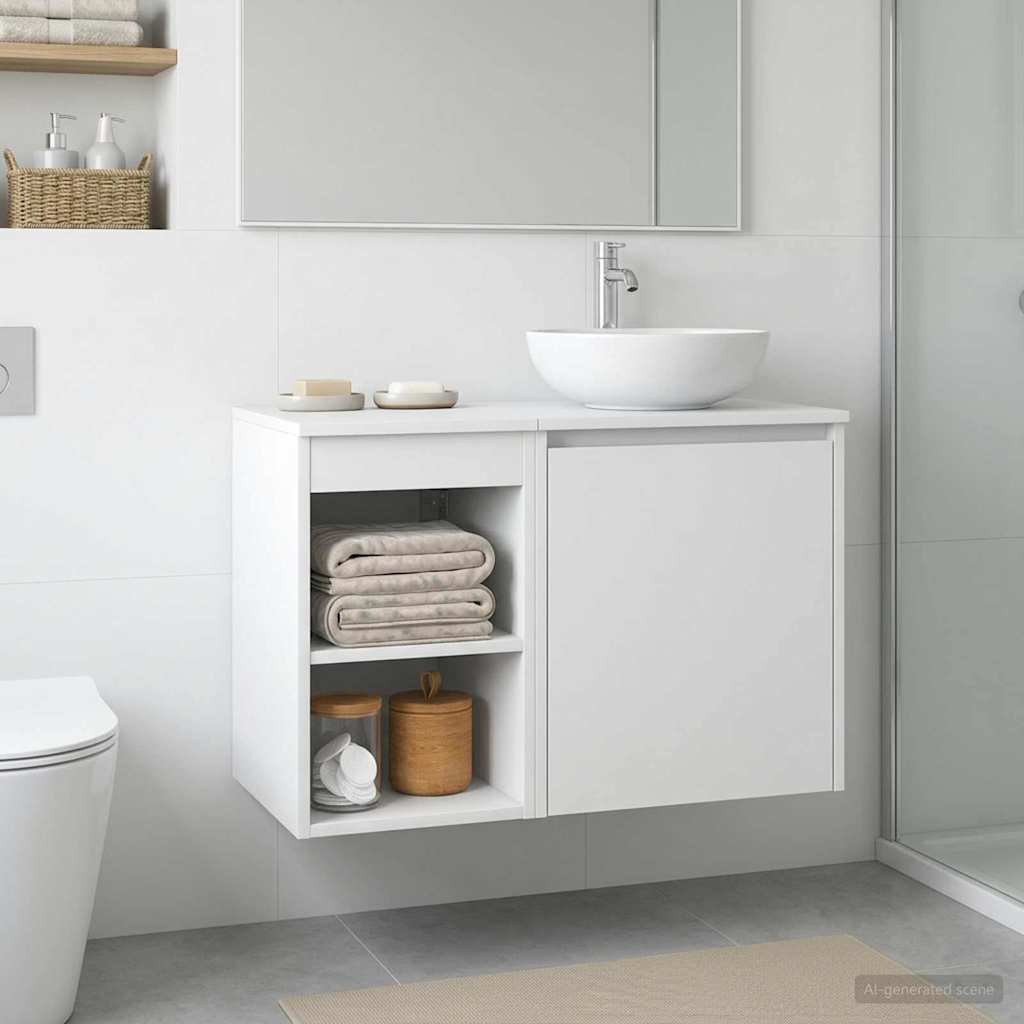 Armadio Bagno In-between Bianco 30 x 41 x 50 cm | homemem39