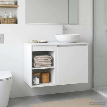 Armadio Bagno In-between Bianco 30 x 41 x 50 cm | homemem39