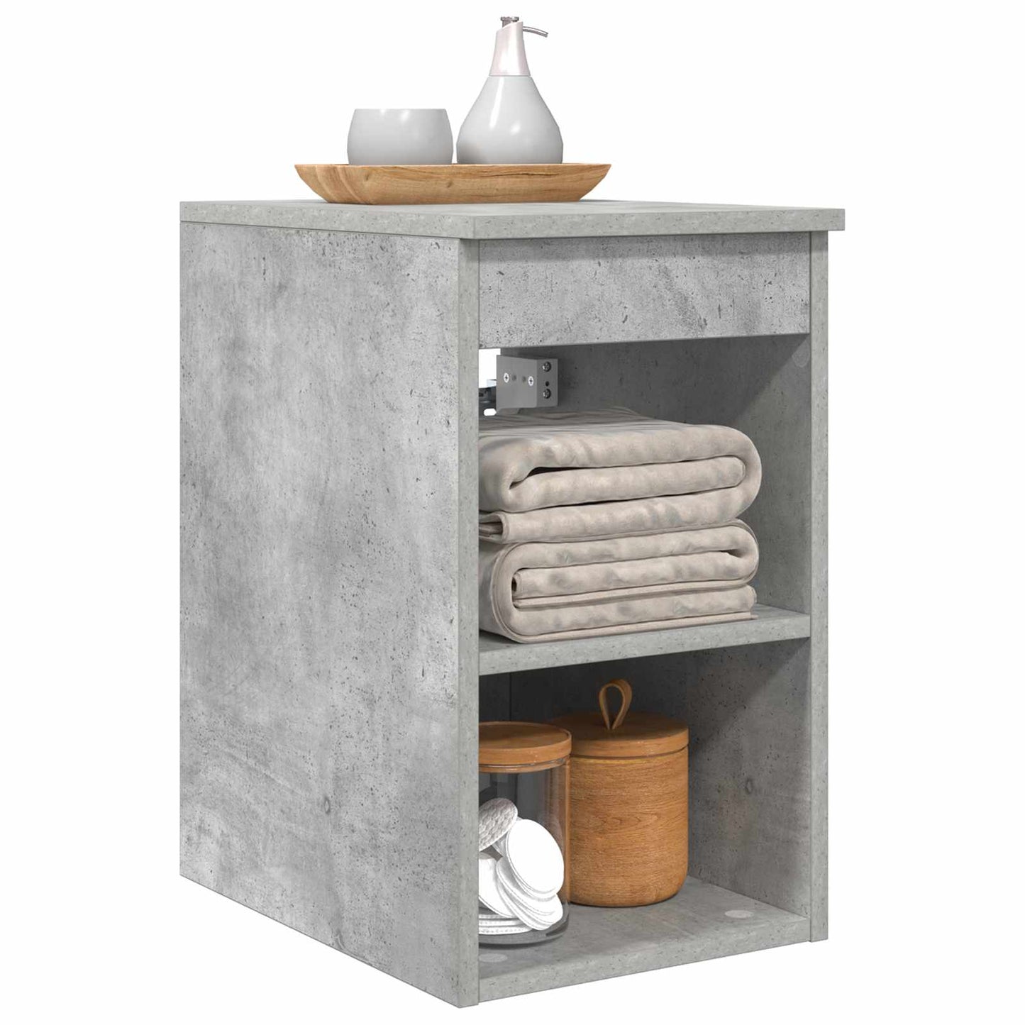 Armadio Bagno In-between Grigio Cemento 30 x 41 x 50 cm | homemem39