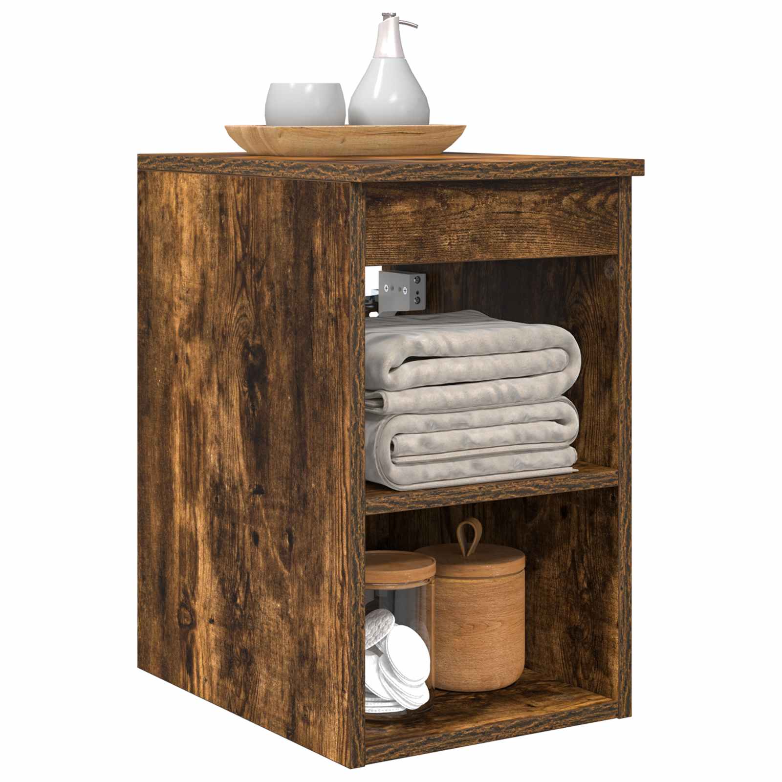 Armadio Bagno In-between Rovere Fumo 30 x 41 x 50 cm | homemem39