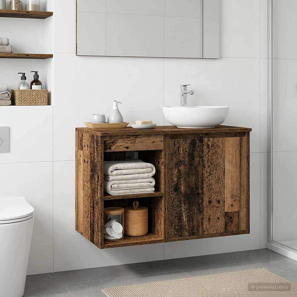Armadio Bagno In-between Legno antico 30 x 41 x 50 cm | homemem39