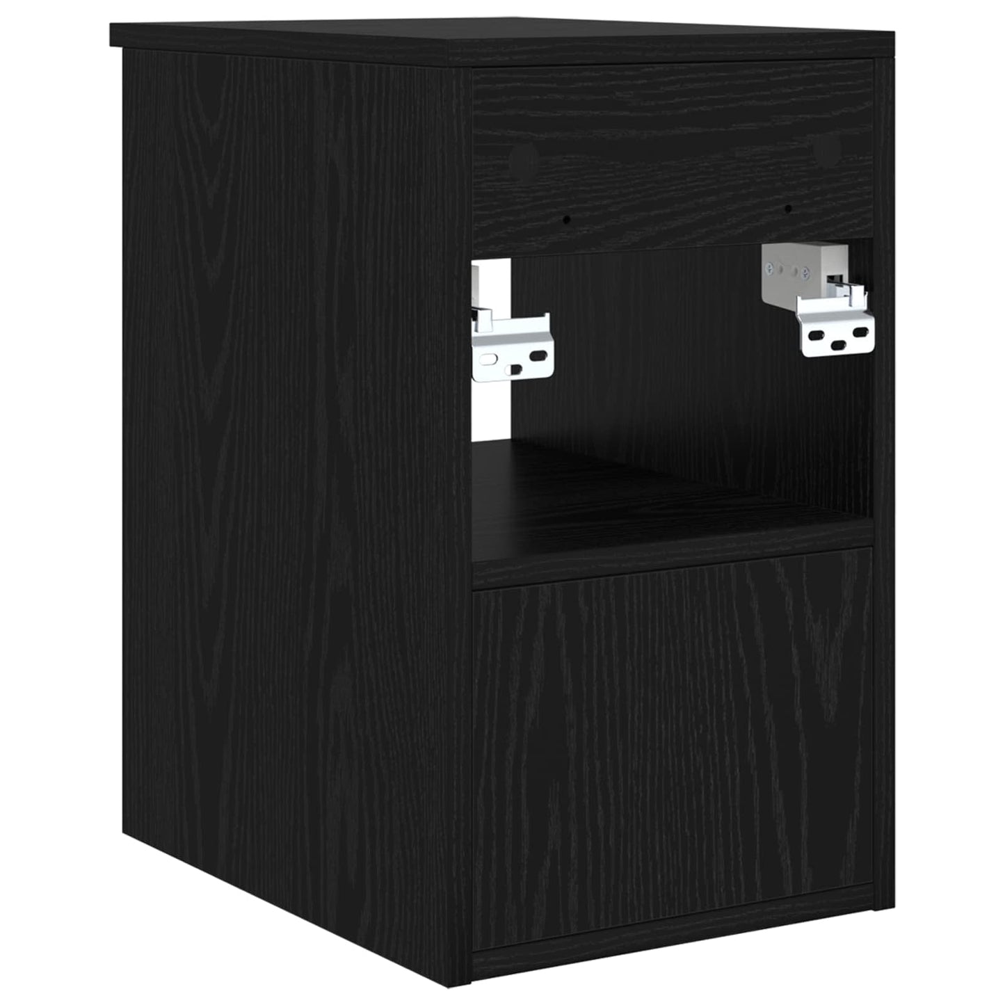 Armadio Bagno In-between Rovere Nero 30 x 44,5 x 50 cm | homemem39