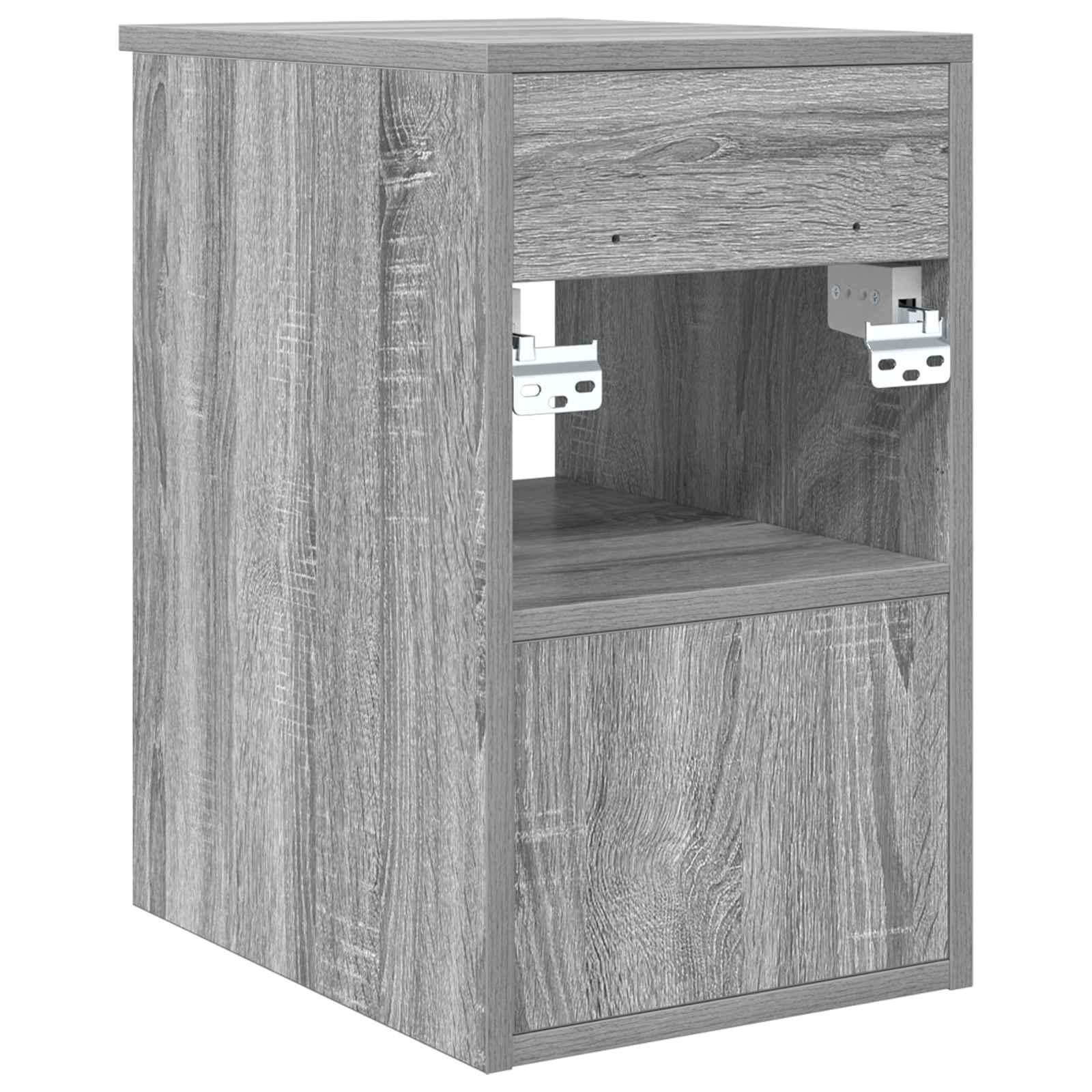 Armadio Bagno In-between Sonoma grigio 30 x 44,5 x 50 cm | homemem39