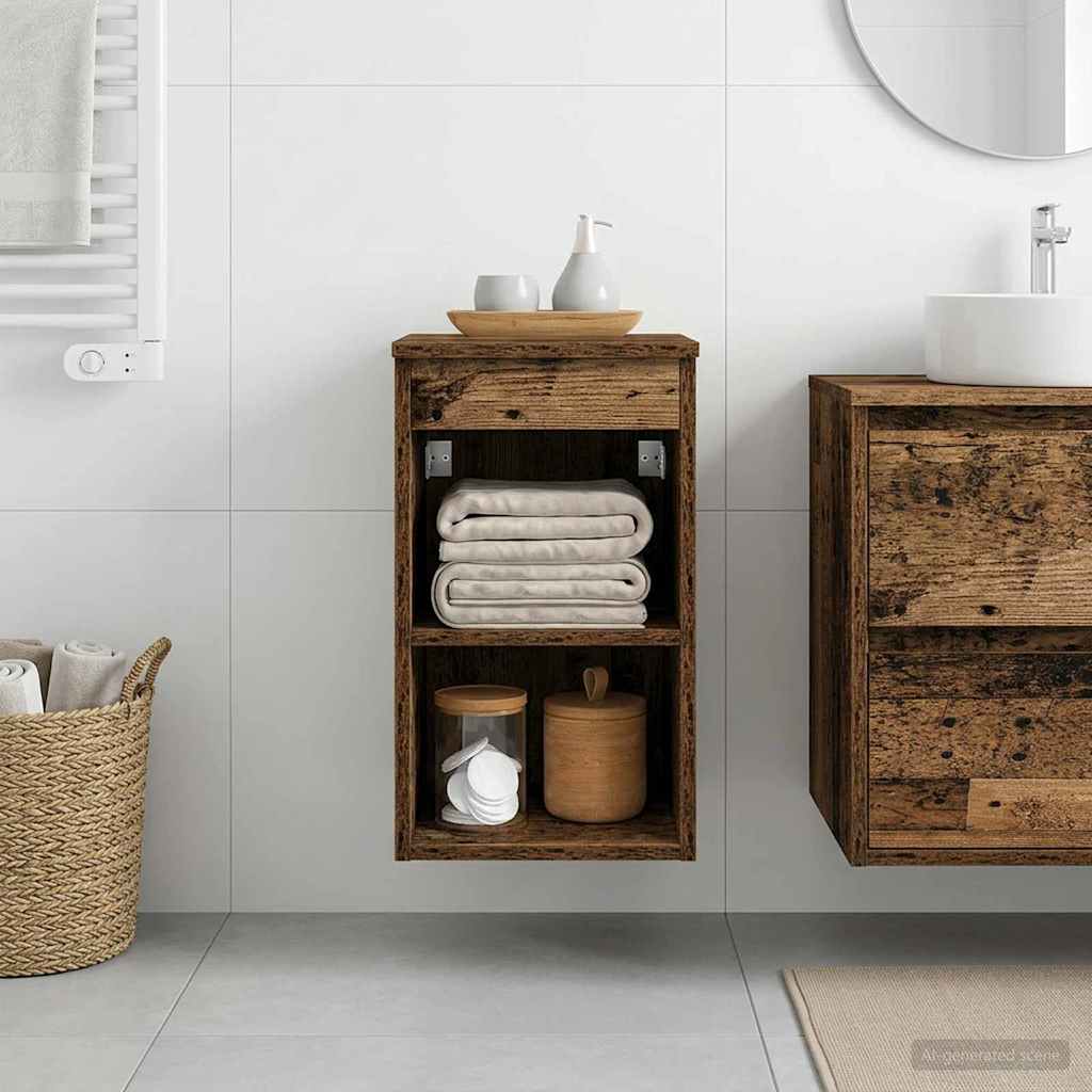 Armadio Bagno In-between Legno antico 30 x 44,5 x 50 cm | homemem39