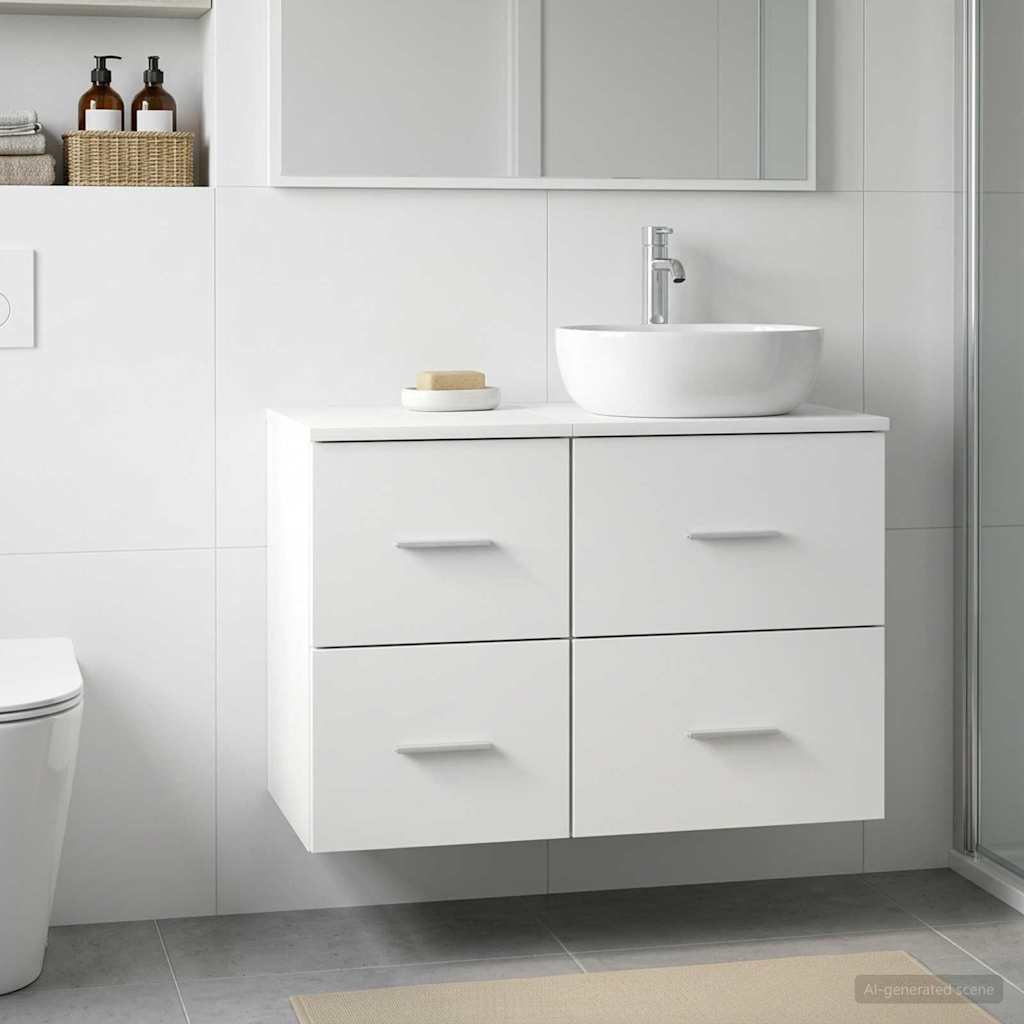 Armadio Bagno In-between Bianco 30 x 35 x 50 cm | homemem39