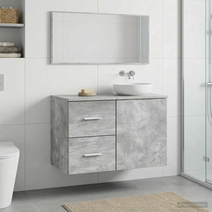 Armadio Bagno In-between Grigio Cemento 30 x 35 x 50 cm | homemem39