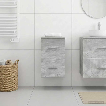 Armadio Bagno In-between Grigio Cemento 30 x 35 x 50 cm | homemem39