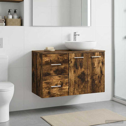 Armadio Bagno In-between Rovere Fumo 30 x 41 x 50 cm | homemem39