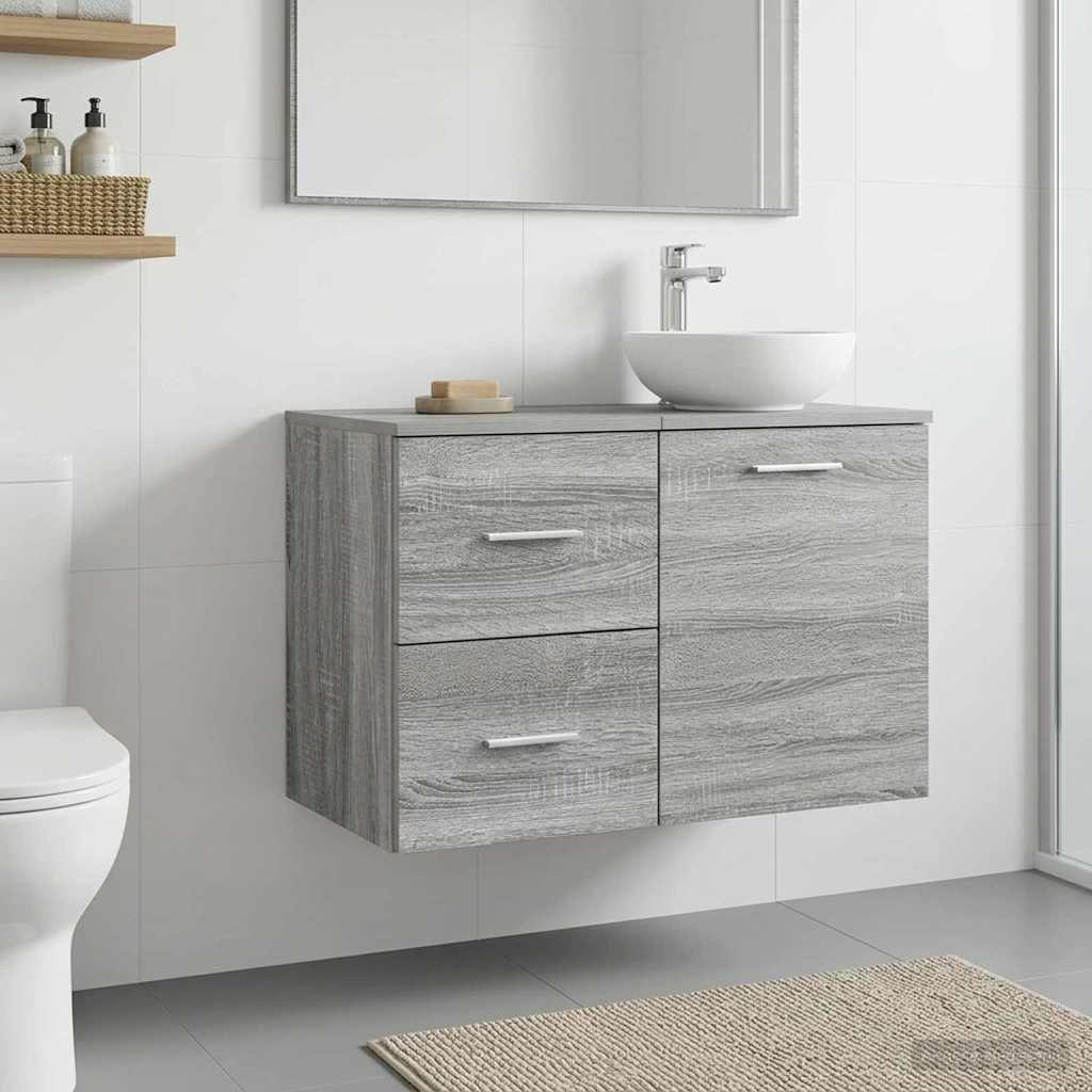 Armadio Bagno In-between Sonoma grigio 30 x 41 x 50 cm | homemem39
