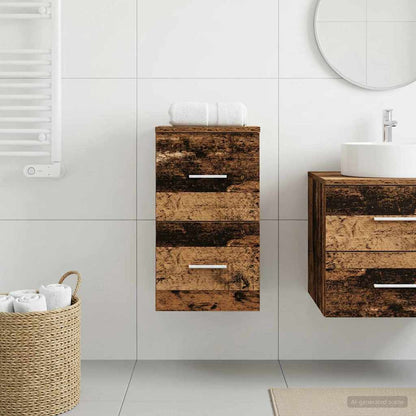 Armadio Bagno In-between Rovere Artigianale 30 x 41 x 50 cm | homemem39