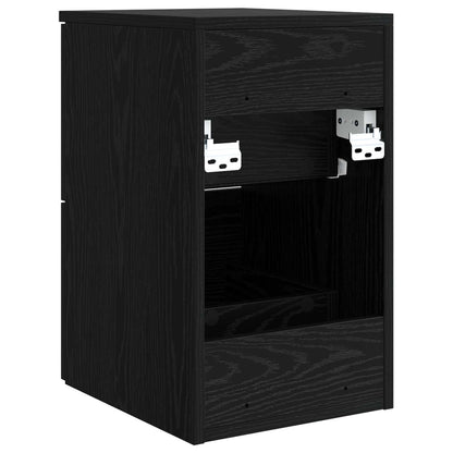 Armadio Bagno In-between Rovere Nero 30 x 44,5 x 50 cm | homemem39