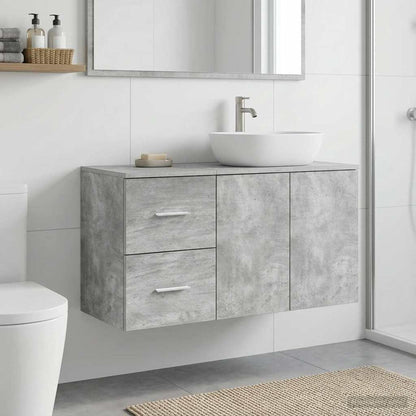 Armadio Bagno In-between Grigio Cemento 30 x 44,5 x 50 cm | homemem39