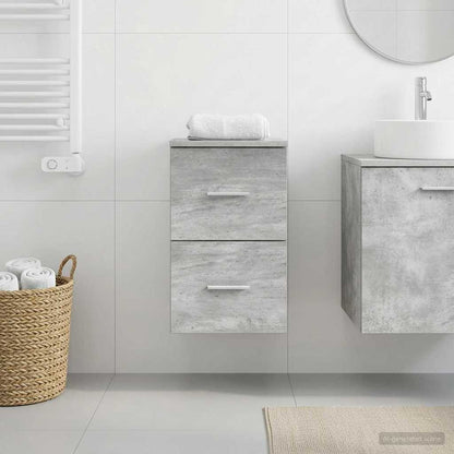 Armadio Bagno In-between Grigio Cemento 30 x 44,5 x 50 cm | homemem39