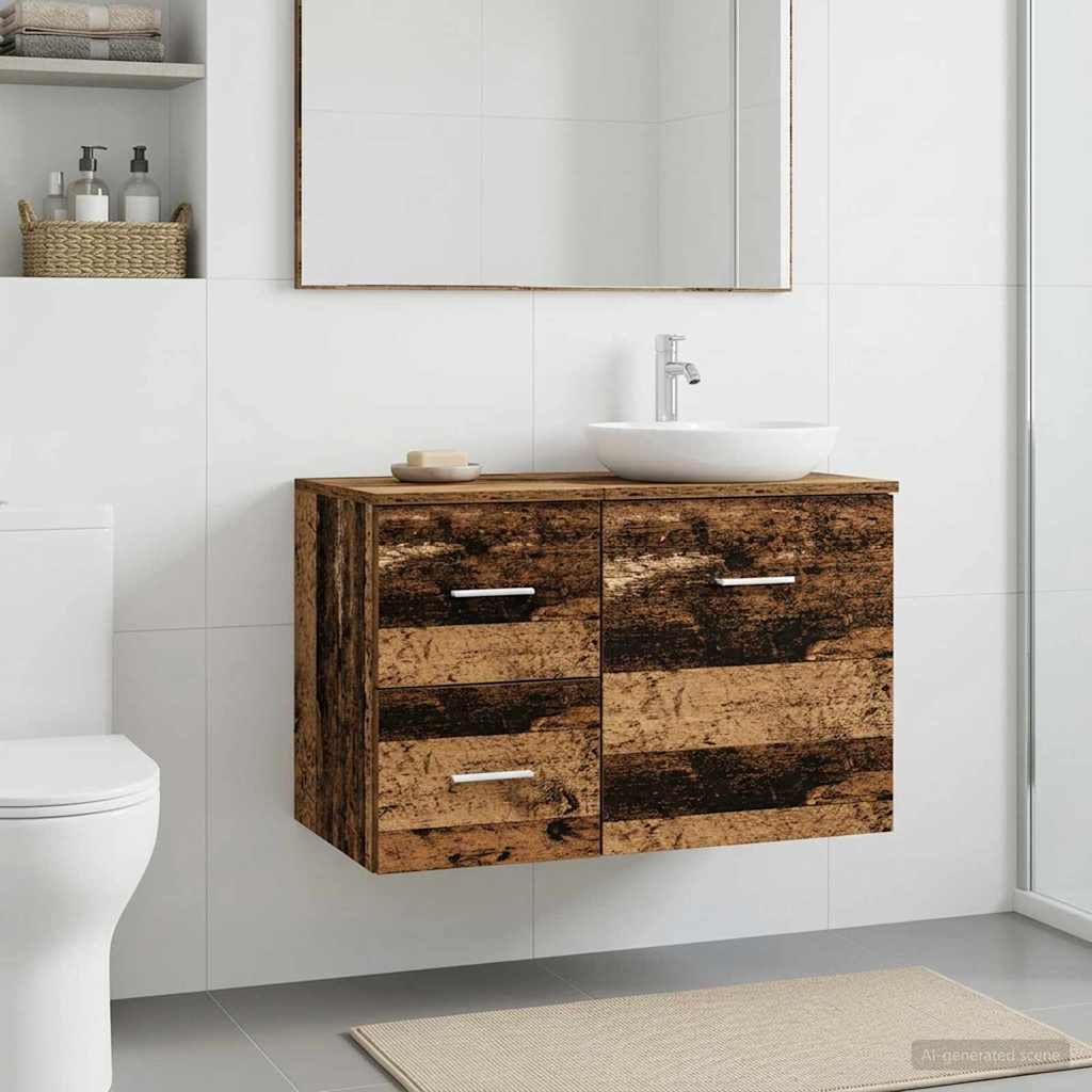 Armadio Bagno In-between Rovere Artigianale 30 x 44,5 x 50 cm - homemem39