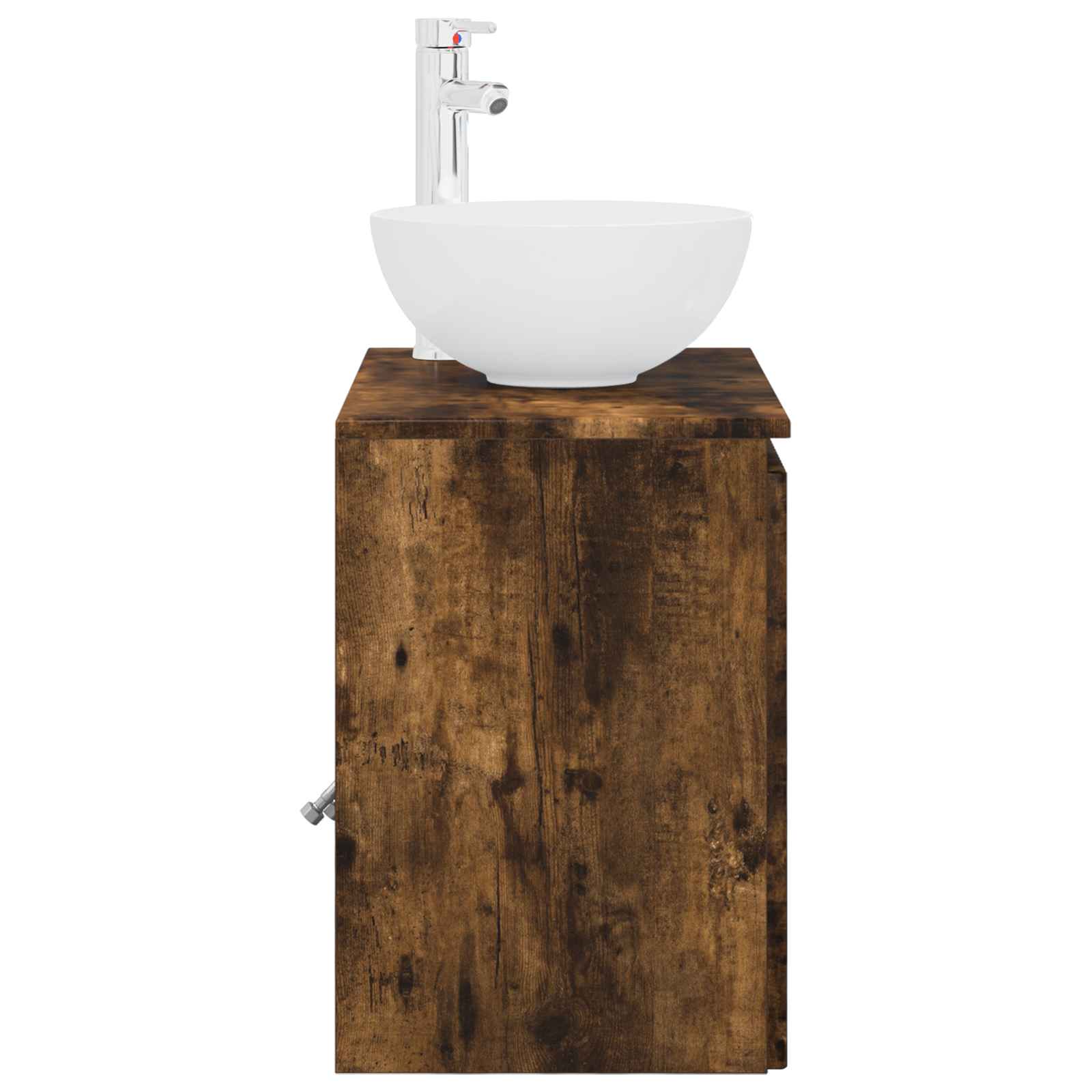 Mobile Lavabo da Parete Rovere Fumo 49,5 x 35 x 63 cm | homemem39