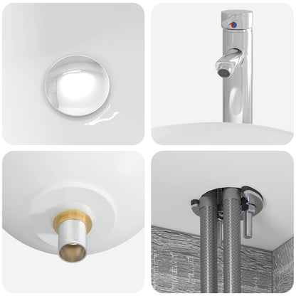 Mobile Lavabo da Parete Sonoma grigio 49,5 x 35 x 63 cm | homemem39