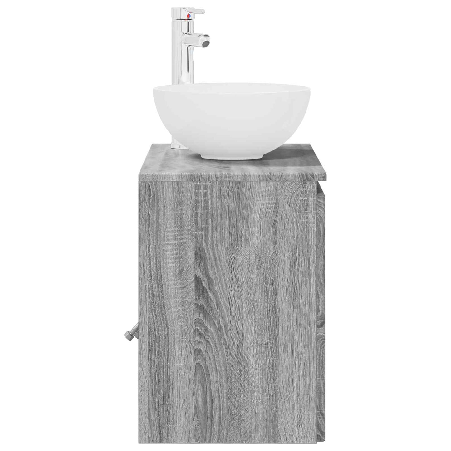 Mobile Lavabo da Parete Sonoma grigio 49,5 x 35 x 63 cm | homemem39
